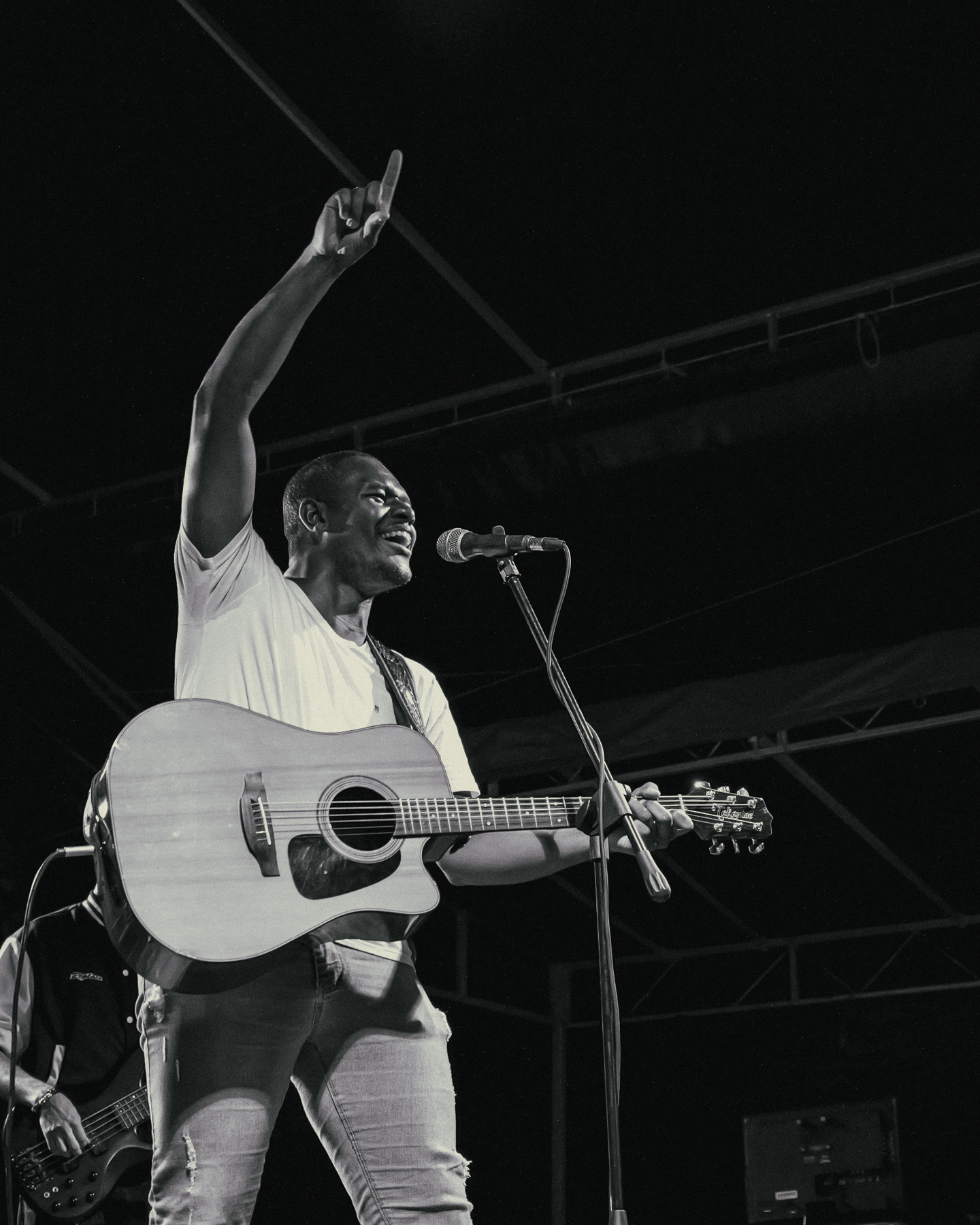 Marques no palco